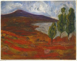 Guido Molinari, 1947, huile sur bois, 24 x 30,5 cm