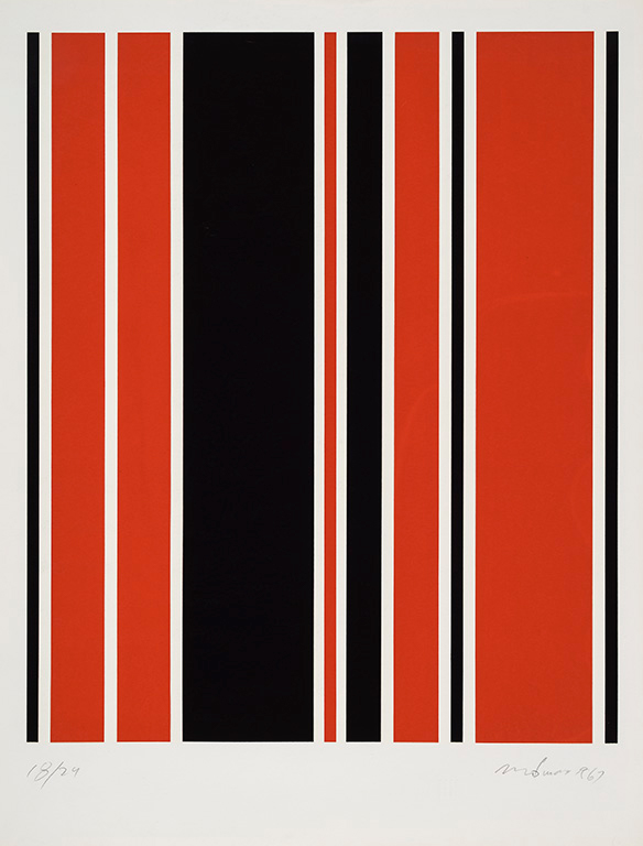 Sans titre, 1967, sérigraphie, 65.8 x 50.4 cm #S-31-H