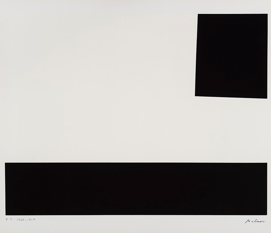 Sans titre, 1956-1967, sérigraphie, 64.8 x 75 cm #S-41-H